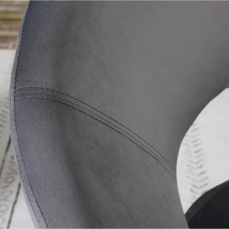 Fauteuil d'appoint en velours Murray Silver Orchid