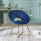 Fauteuil d'appoint en velours Murray Silver Orchid