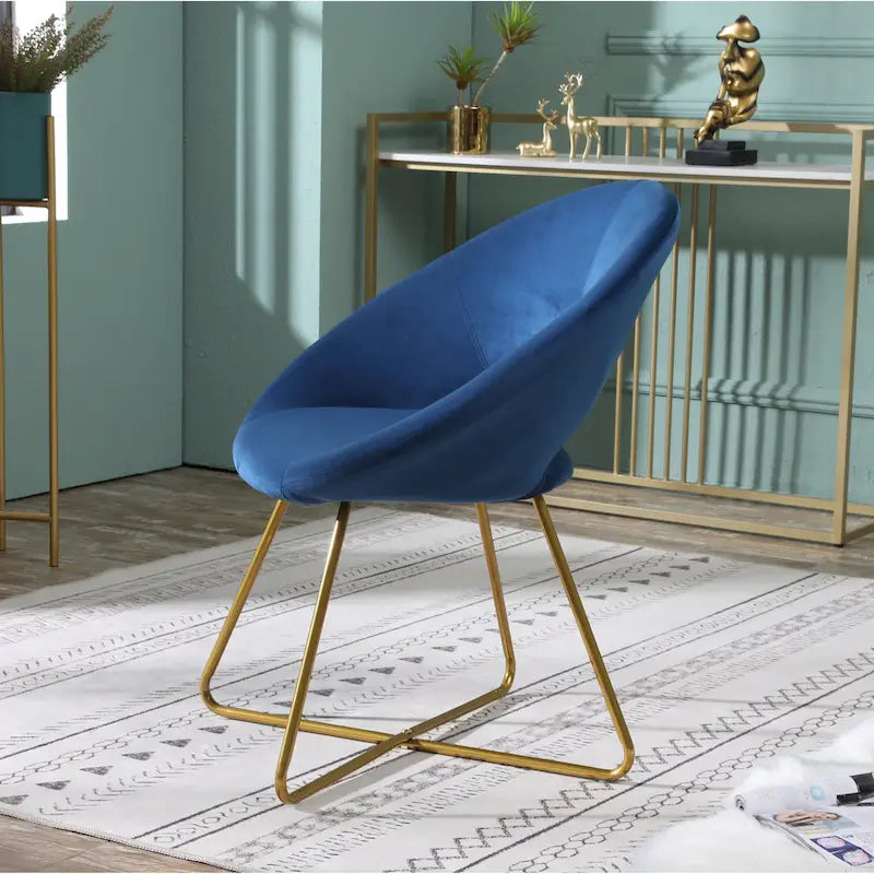 Fauteuil d'appoint en velours Murray Silver Orchid