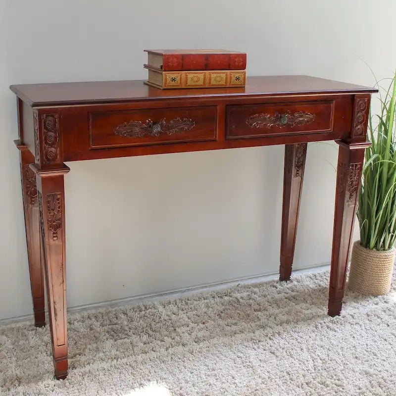 Console Windsor sculptée