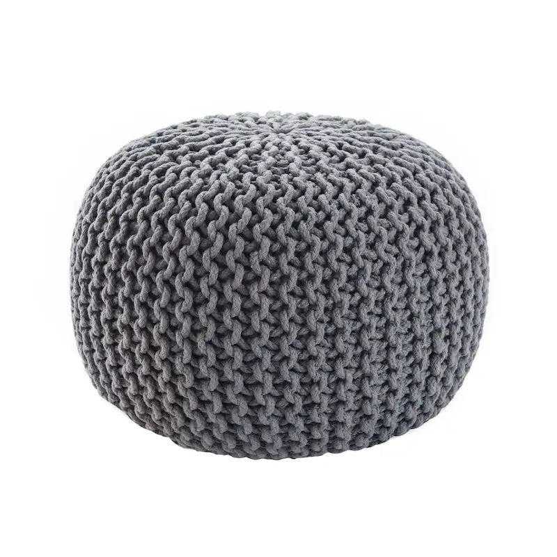 Pouf rond texturé Spectrum