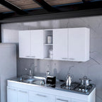 Meuble haut de cuisine Winslow 150 de FM Furniture, quatre portes