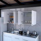 Meuble haut de cuisine Winslow 150 de FM Furniture, quatre portes