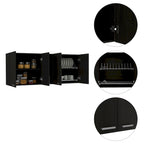 Meuble haut de cuisine Winslow 150 de FM Furniture, quatre portes