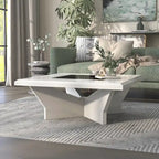 Table basse Ameena avec plateau en verre de Furniture of America