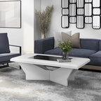 Table basse Ameena avec plateau en verre de Furniture of America