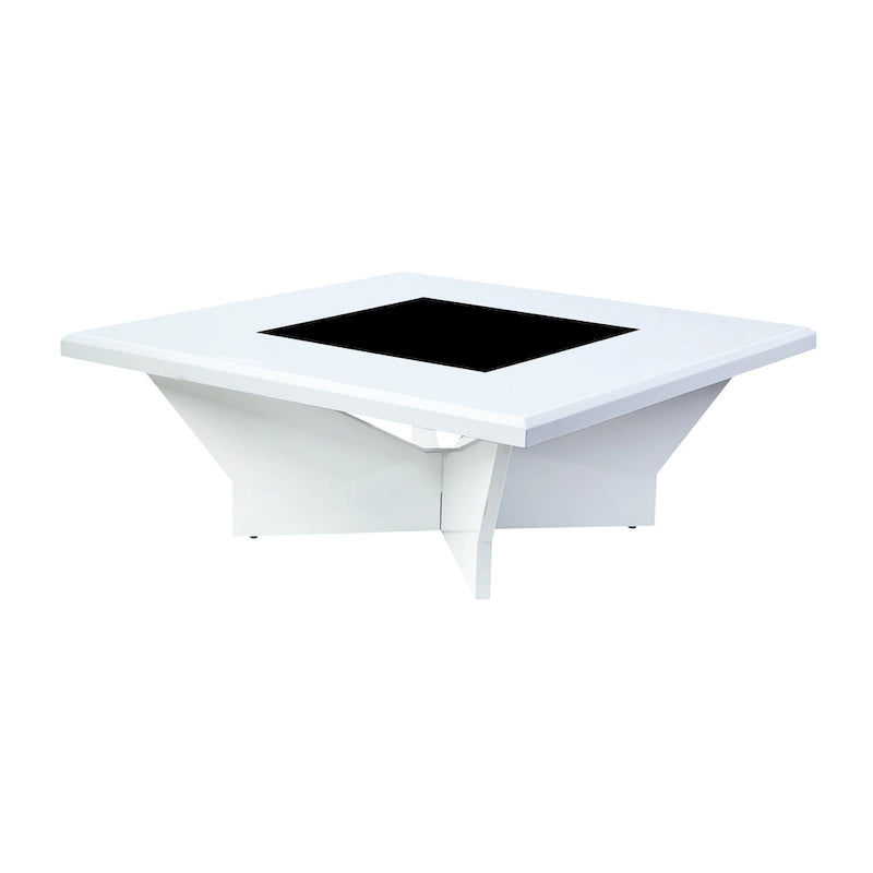Table basse Ameena avec plateau en verre de Furniture of America