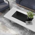 Table basse Ameena avec plateau en verre de Furniture of America