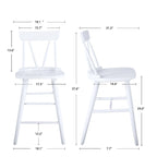 Tabourets de bar Windsor 24 en bois