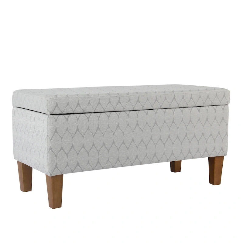 Banc de rangement texturé grand modèle Harmar Porch & Den