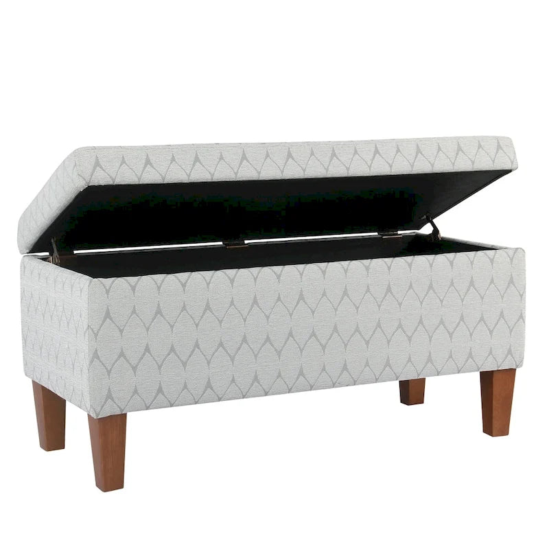 Banc de rangement texturé grand modèle Harmar Porch & Den