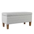 Banc de rangement texturé grand modèle Harmar Porch & Den