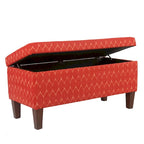Banc de rangement texturé grand modèle Harmar Porch & Den