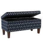 Banc de rangement texturé grand modèle Harmar Porch & Den