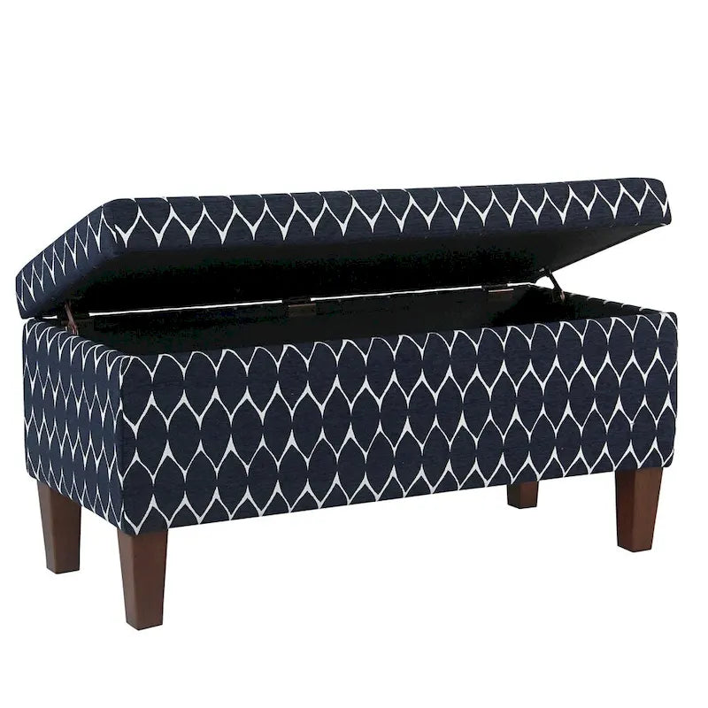 Banc de rangement texturé grand modèle Harmar Porch & Den