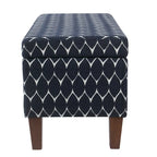 Banc de rangement texturé grand modèle Harmar Porch & Den