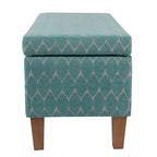 Banc de rangement texturé grand modèle Harmar Porch & Den
