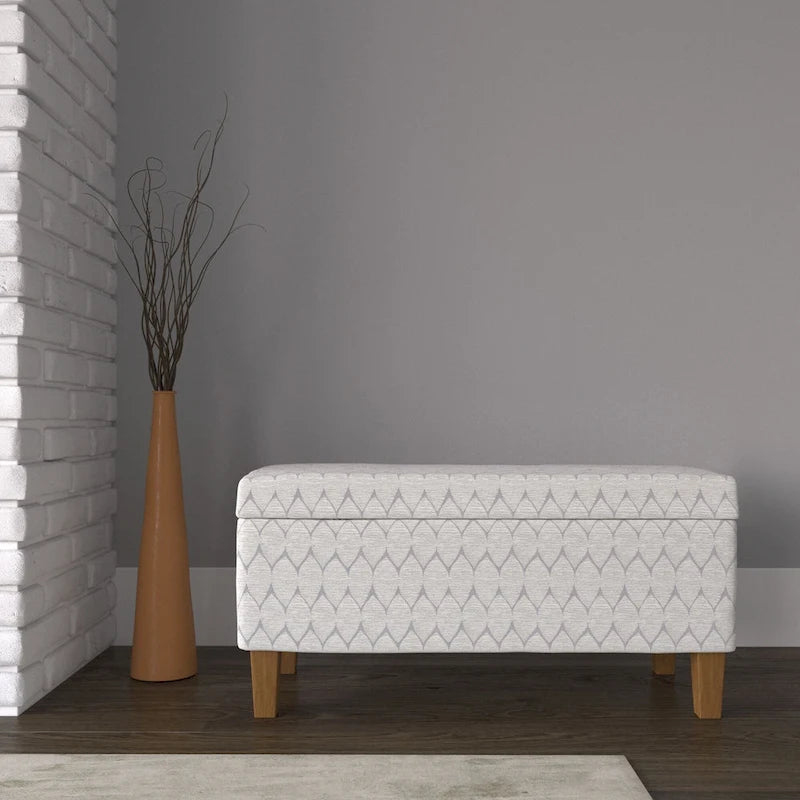 Banc de rangement texturé grand modèle Harmar Porch & Den