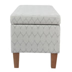 Banc de rangement texturé grand modèle Harmar Porch & Den