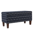 Banc de rangement texturé grand modèle Harmar Porch & Den