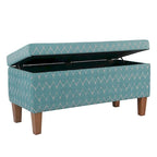 Banc de rangement texturé grand modèle Harmar Porch & Den