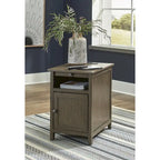 Table d'appoint de la collection Signature Design by Ashley Treytown - 16 L x 24 P x 24 H