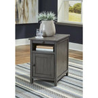 Table d'appoint de la collection Signature Design by Ashley Treytown - 16 L x 24 P x 24 H