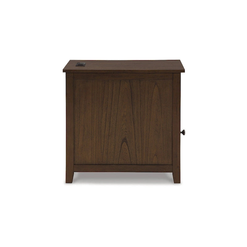 Table d'appoint de la collection Signature Design by Ashley Treytown - 16 L x 24 P x 24 H