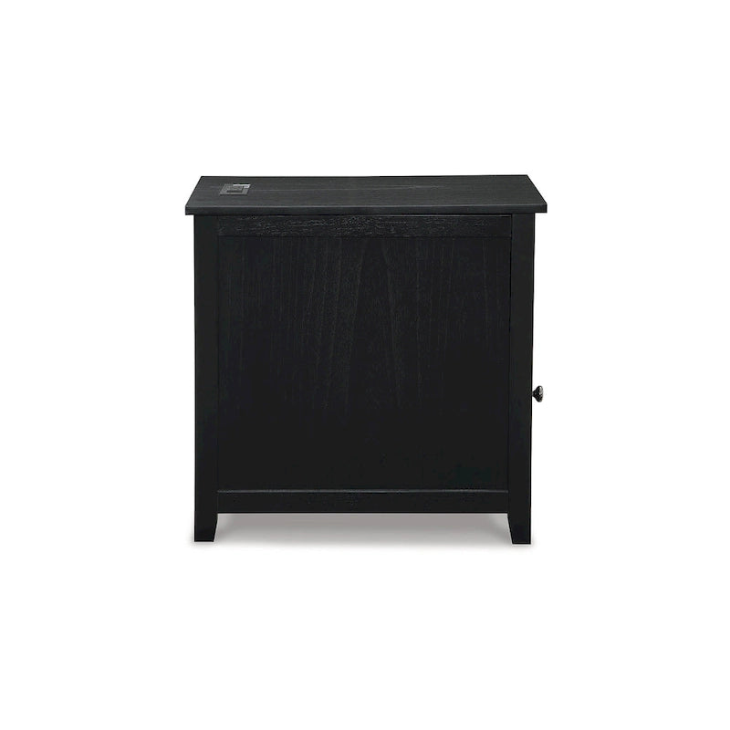 Table d'appoint de la collection Signature Design by Ashley Treytown - 16 L x 24 P x 24 H