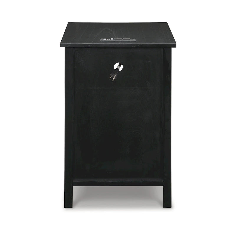 Table d'appoint de la collection Signature Design by Ashley Treytown - 16 L x 24 P x 24 H