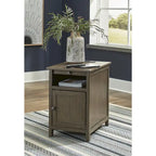 Table d'appoint de la collection Signature Design by Ashley Treytown - 16 L x 24 P x 24 H