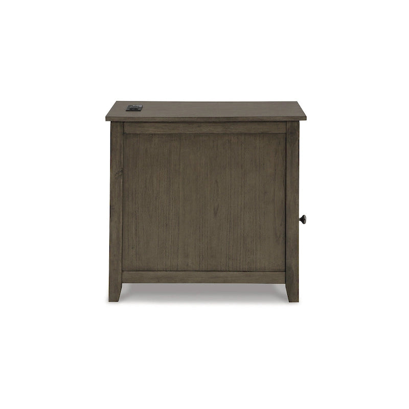 Table d'appoint de la collection Signature Design by Ashley Treytown - 16 L x 24 P x 24 H