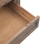 WYNDENHALL Garret Table Basse Carrée Rustique en Bois d'Acacia Massif de 38 po de Large - 38 L x 38 P x 19 H