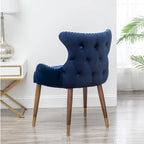 Fauteuil d'appoint en velours de style moderne du milieu du siècle Lindale de Roundhill Furniture