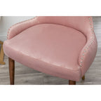 Fauteuil d'appoint en velours de style moderne du milieu du siècle Lindale de Roundhill Furniture