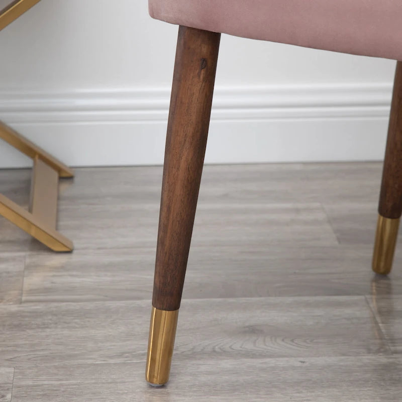 Fauteuil d'appoint en velours de style moderne du milieu du siècle Lindale de Roundhill Furniture