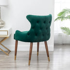 Fauteuil d'appoint en velours de style moderne du milieu du siècle Lindale de Roundhill Furniture