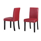 Chaises de salle à manger Mai en similicuir (lot de 2)