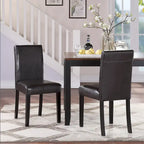 Chaises de salle à manger Mai en similicuir (lot de 2)