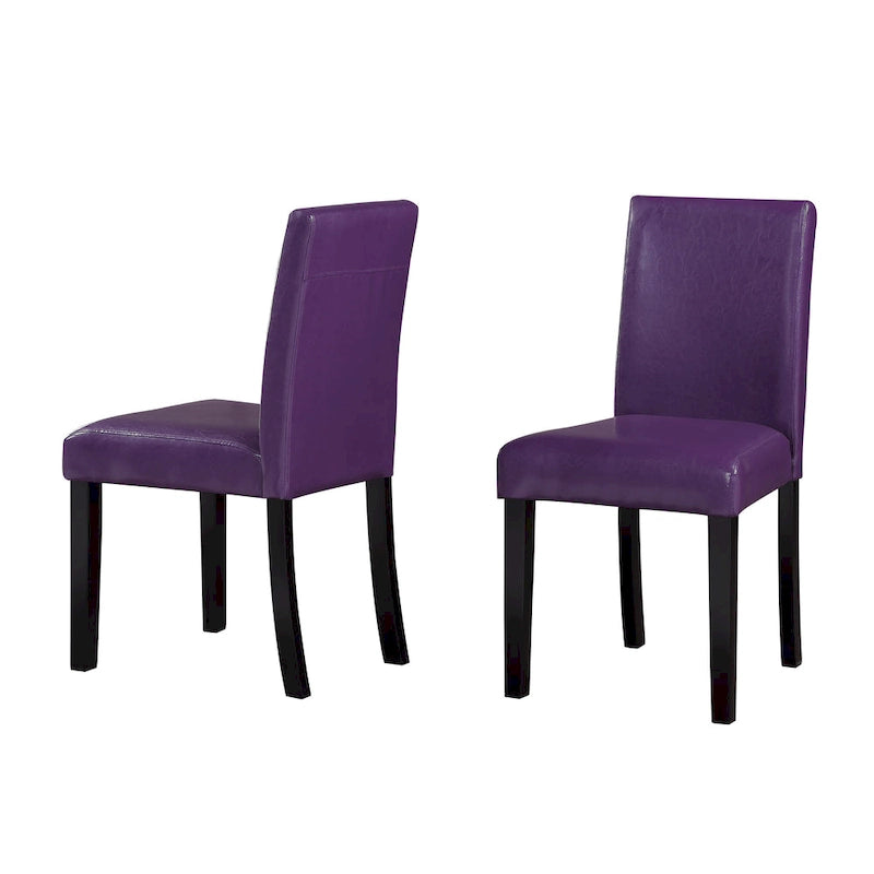 Chaises de salle à manger Mai en similicuir (lot de 2)