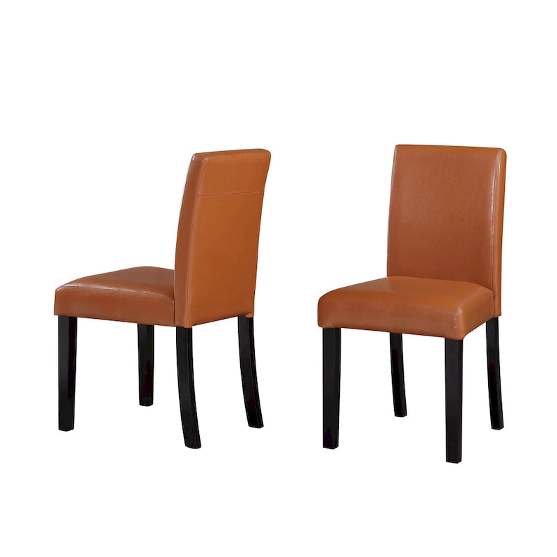 Chaises de salle à manger Mai en similicuir (lot de 2)