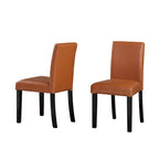 Chaises de salle à manger Mai en similicuir (lot de 2)