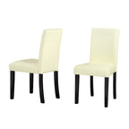Chaises de salle à manger Mai en similicuir (lot de 2)