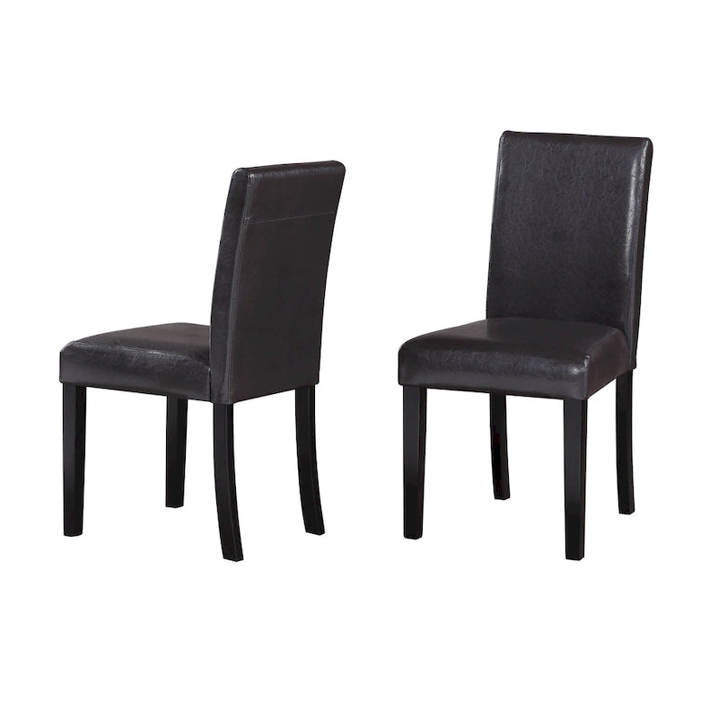 Chaises de salle à manger Mai en similicuir (lot de 2)