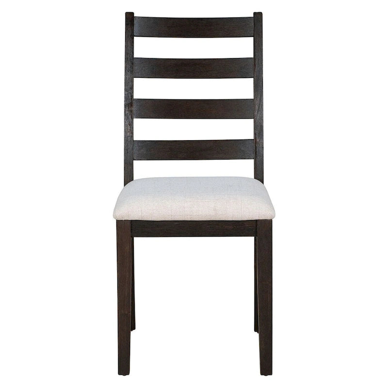 Ensemble de salle à manger 6 pièces avec 4 chaises et un banc