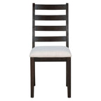Ensemble de salle à manger 6 pièces avec 4 chaises et un banc