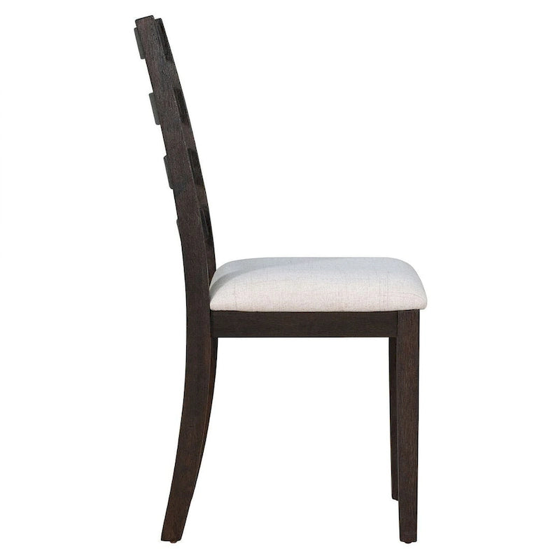 Ensemble de salle à manger 6 pièces avec 4 chaises et un banc