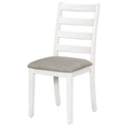 Ensemble de salle à manger 6 pièces avec 4 chaises et un banc