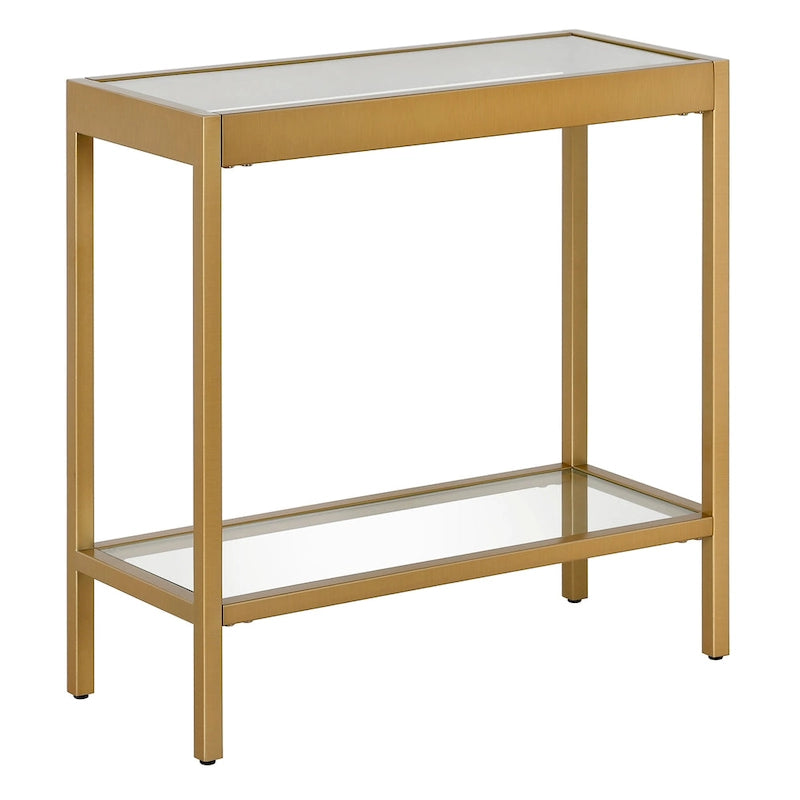 Table d'appoint rectangulaire large Alexis 24