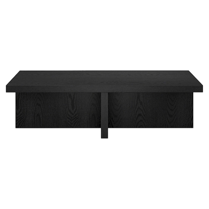 Table basse rectangulaire large Elna 54 - 54 de large